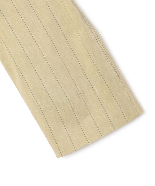 ADAM ET ROPE'（アダムエロペ）の「【EMOELLE】ドロストシャツジャケット（テーラードジャケット・レディース・ベージュ系その他/ブラック・38/36）」の4枚目の写真