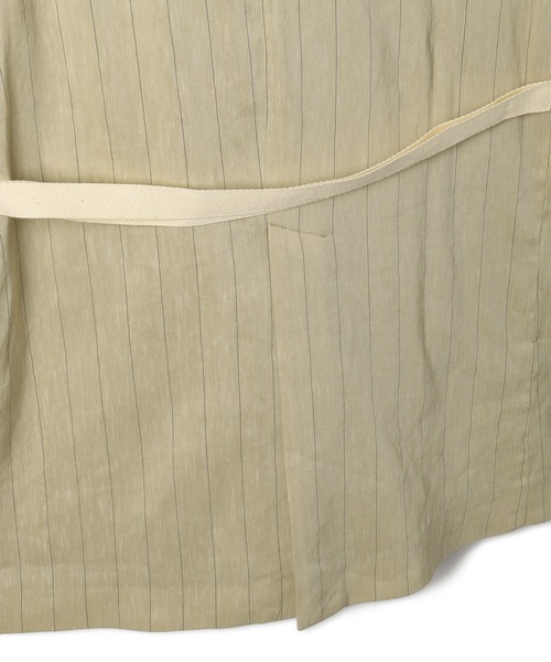 ADAM ET ROPE'（アダムエロペ）の「【EMOELLE】ドロストシャツジャケット（テーラードジャケット・レディース・ベージュ系その他/ブラック・38/36）」の8枚目の写真