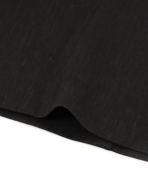 ADAM ET ROPE'（アダムエロペ）の「【EMOELLE】ドロストシャツジャケット（テーラードジャケット・レディース・ベージュ系その他/ブラック・38/36）」の13枚目の写真