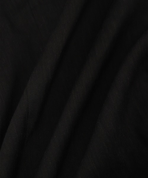 ADAM ET ROPE'（アダムエロペ）の「【EMOELLE】ドロストシャツジャケット（テーラードジャケット・レディース・ベージュ系その他/ブラック・38/36）」の14枚目の写真