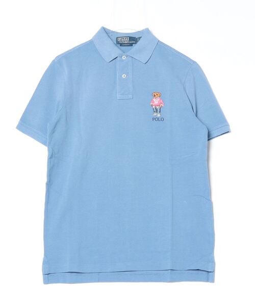 POLO RALPH LAUREN(ポロ ラルフ ローレン)の「クラシック フィット Polo ベア メッシュ ポロシャツ(ポロシャツ・メンズ・ブルー・L/M/S/XL/XS/XXL)」の3枚目の写真