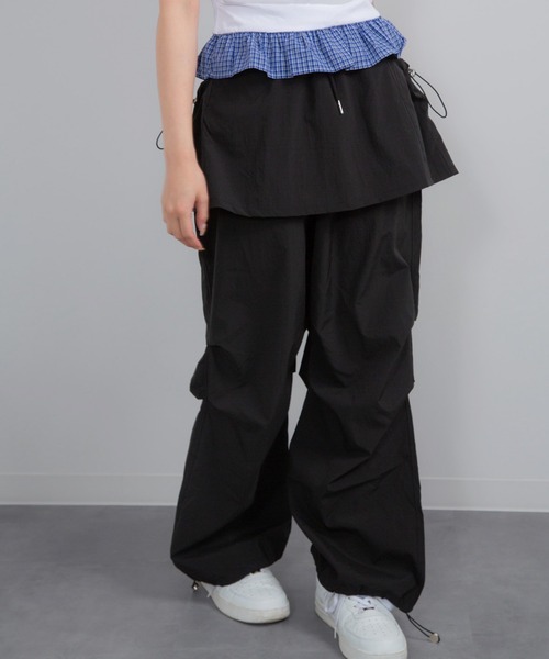 レイヤードパンツ