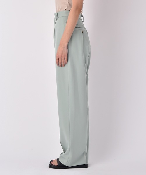 AKTE（アクテ）の「ツイルタックパンツ（その他パンツ・レディース・ミント/ブラック・1/2/2T）」の22枚目の写真