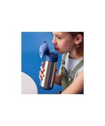 b.box（ビーボックス）の「b.box/ Insulated drink bottle 500ml 【保冷・保温効果】ステンレス製 水筒 ストロータイプ（水筒）」