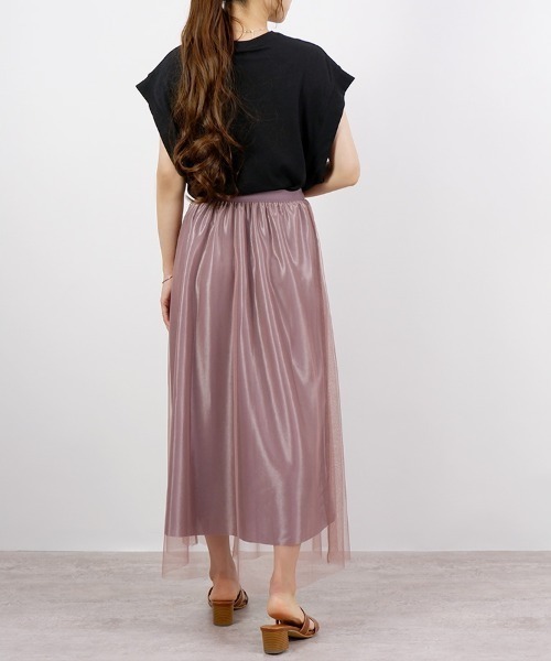 CLOTHY(クロシィ)の「【スタイリッシュ×ルーズな抜け感】バットウィングノースリトップス(タンクトップ・レディース・その他/ブラック/チャコールグレー/オフホワイト/レッド・LARGE/MEDIUM)」の12枚目の写真