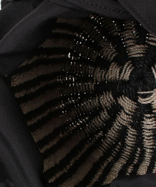 fredy emue（フレディエミュ）の「【BAGMATI/バグマティ】ストライプラウンドアバカバッグ（かごバッグ・レディース・ブラック系その他3・FREE）」の7枚目の写真