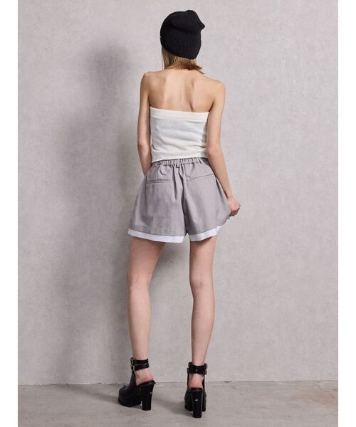 GYDA（ジェイダ）の「GYDA ニットベアトップス（ニット/セーター・レディース・オフホワイト/ブラック/スカイブルー/ピンク/ライム・FREE）」の9枚目の写真