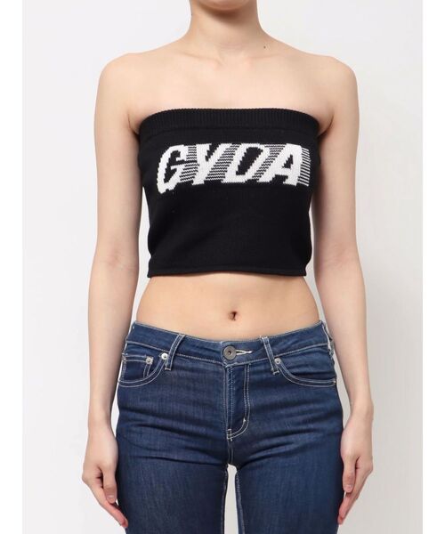 GYDA（ジェイダ）の「GYDA ニットベアトップス（ニット/セーター・レディース・オフホワイト/ブラック/スカイブルー/ピンク/ライム・FREE）」の19枚目の写真