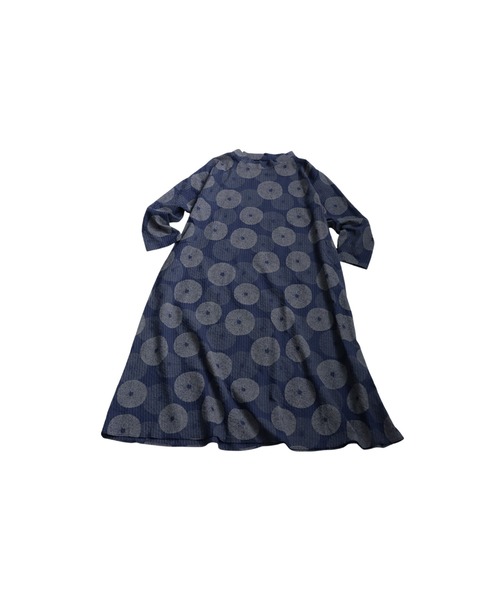 antiqua(アンティカ)の「ドット柄ワンピース(ワンピース・レディース・ブラック/ブルー・ONESIZE)」の9枚目の写真