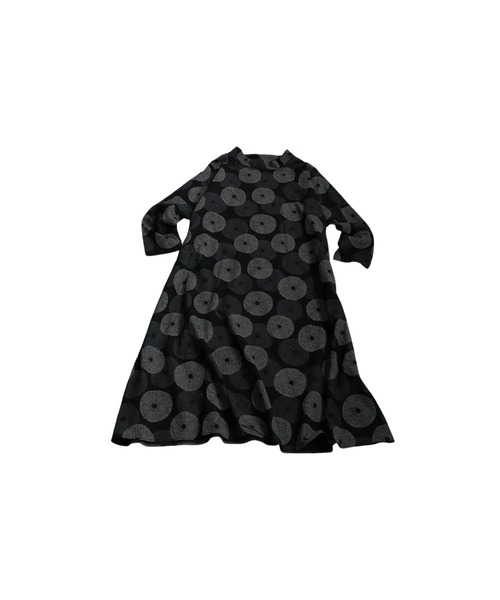 antiqua(アンティカ)の「ドット柄ワンピース(ワンピース・レディース・ブラック/ブルー・ONESIZE)」の8枚目の写真