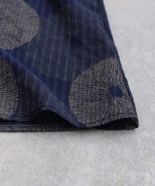 antiqua(アンティカ)の「ドット柄ワンピース(ワンピース・レディース・ブラック/ブルー・ONESIZE)」の4枚目の写真