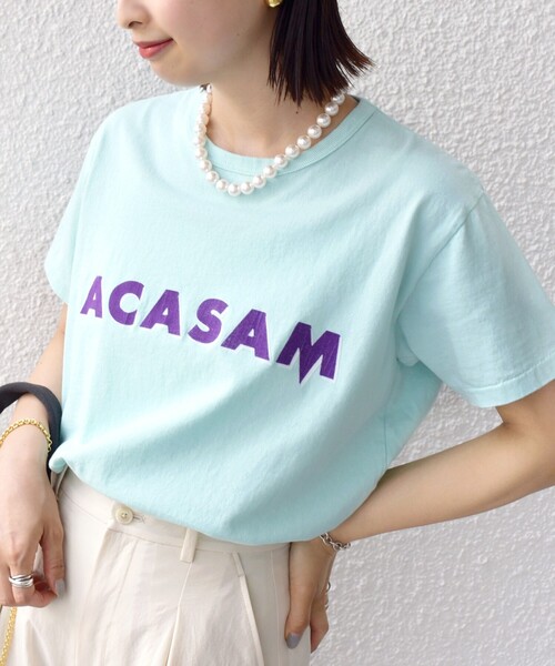 tシャツ ACASAM:クルーネック TEE レディース SHIPS tシャツ ACASAM:クルーネック TEE レディース : ZOZOTOWN
