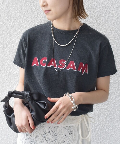 SHIPS（シップス）の「ACASAM:クルーネック TEE（Tシャツ/カットソー・レディース・パープル/ブラック/ホワイト/ライトブルー・ONE SIZE）」の17枚目の写真