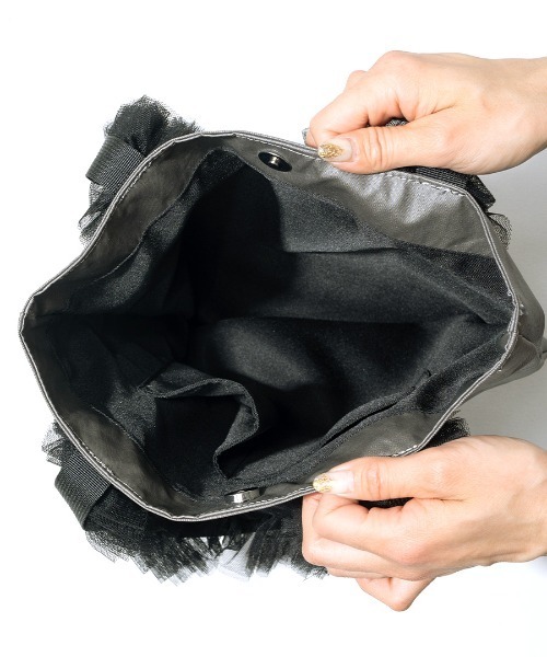 HAYNI(ヘイニ)の「Tulina チュリナ(トートバッグ・レディース・ブラック・FREE)」の9枚目の写真