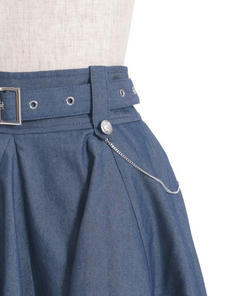 axes femme（アクシーズファム）の「ボリューム×アシメヘムスカート（スカート・レディース・ブラウン/ブラック/ピンク/カーキ/インディゴブルー・FREE）」の11枚目の写真