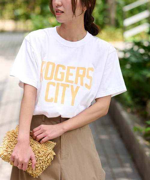 tシャツ 別注「GULFCOAST SPORTSWEAR」ロゴTシャツ レディース 別注【GULFCOAST SPORTSWEAR】ロゴTシャツ（Tシャツ／カットソー
