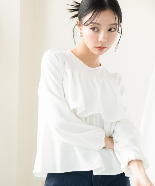 ブラウス シャツ 小さいサイズ　ティアードブラウス　低身長さん・小柄女性 レディース 小さいサイズ ティアードブラウス 低身長さん・小柄女性 通販