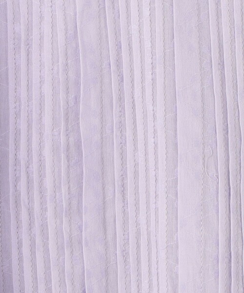 NE QUITTEZ PAS!（ヌキテパ）の「ne Quittez pas COTTON JACQUARD ブラウス（シャツ/ブラウス・レディース・ライトパープル/ホワイト/ブラック・FREE）」の12枚目の写真