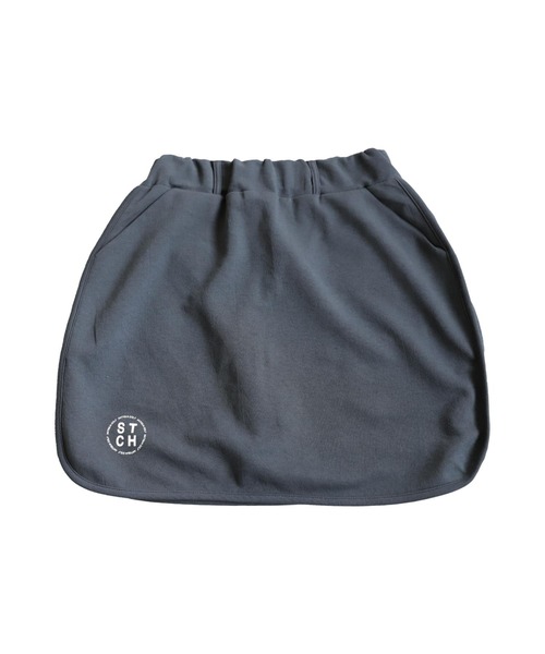 antiqua(アンティカ)の「【STCH】配色ロゴスカート(スカート・レディース・カーキ/ブルー/ダークグレー・ONESIZE)」の13枚目の写真