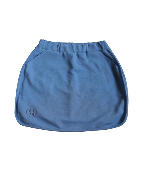 antiqua(アンティカ)の「【STCH】配色ロゴスカート(スカート・レディース・カーキ/ブルー/ダークグレー・ONESIZE)」の11枚目の写真