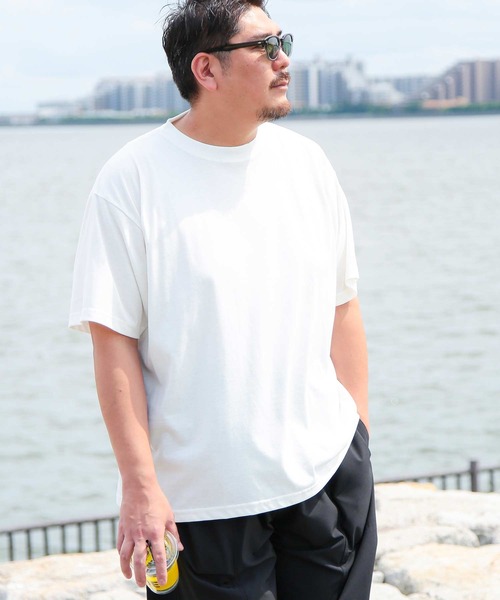 B&T CLUB(ビーティークラブ)の「半袖 Tシャツ メンズ 大きいサイズ カジュアル オールマイTシャツ GUARD クルーネック B&T CLUB (ビーアンドティークラブ)(Tシャツ/カットソー・メンズ・ダークグレー/ブラック/ホワイト/ネイビー・X1(3L~4L)/X2(4L~5L)/X3(6L~7L)/X4(8L~9L))」の1枚目の写真