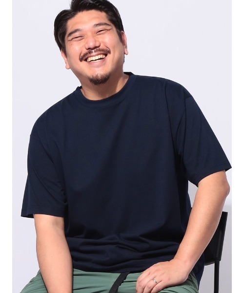 B&T CLUB(ビーティークラブ)の「半袖 Tシャツ メンズ 大きいサイズ カジュアル オールマイTシャツ GUARD クルーネック B&T CLUB (ビーアンドティークラブ)(Tシャツ/カットソー・メンズ・ダークグレー/ブラック/ホワイト/ネイビー・X1(3L~4L)/X2(4L~5L)/X3(6L~7L)/X4(8L~9L))」の18枚目の写真