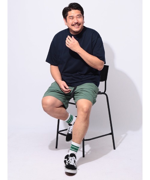B&T CLUB(ビーティークラブ)の「半袖 Tシャツ メンズ 大きいサイズ カジュアル オールマイTシャツ GUARD クルーネック B&T CLUB (ビーアンドティークラブ)(Tシャツ/カットソー・メンズ・ダークグレー/ブラック/ホワイト/ネイビー・X1(3L~4L)/X2(4L~5L)/X3(6L~7L)/X4(8L~9L))」の19枚目の写真