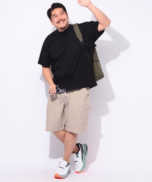 B&T CLUB(ビーティークラブ)の「半袖 Tシャツ メンズ 大きいサイズ カジュアル オールマイTシャツ GUARD クルーネック B&T CLUB (ビーアンドティークラブ)(Tシャツ/カットソー・メンズ・ダークグレー/ブラック/ホワイト/ネイビー・X1(3L~4L)/X2(4L~5L)/X3(6L~7L)/X4(8L~9L))」の14枚目の写真