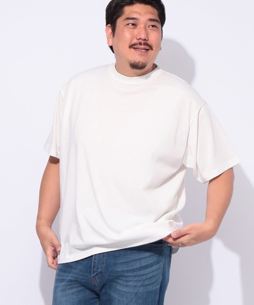 B&T CLUB(ビーティークラブ)の「半袖 Tシャツ メンズ 大きいサイズ カジュアル オールマイTシャツ GUARD クルーネック B&T CLUB (ビーアンドティークラブ)(Tシャツ/カットソー・メンズ・ダークグレー/ブラック/ホワイト/ネイビー・X1(3L~4L)/X2(4L~5L)/X3(6L~7L)/X4(8L~9L))」の5枚目の写真
