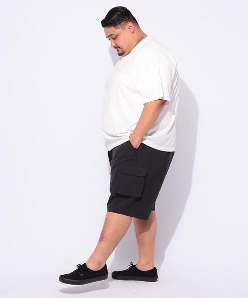 B&T CLUB(ビーティークラブ)の「半袖 Tシャツ メンズ 大きいサイズ カジュアル オールマイTシャツ GUARD クルーネック B&T CLUB (ビーアンドティークラブ)(Tシャツ/カットソー・メンズ・ダークグレー/ブラック/ホワイト/ネイビー・X1(3L~4L)/X2(4L~5L)/X3(6L~7L)/X4(8L~9L))」の9枚目の写真