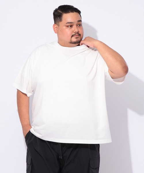 B&T CLUB(ビーティークラブ)の「半袖 Tシャツ メンズ 大きいサイズ カジュアル オールマイTシャツ GUARD クルーネック B&T CLUB (ビーアンドティークラブ)(Tシャツ/カットソー・メンズ・ダークグレー/ブラック/ホワイト/ネイビー・X1(3L~4L)/X2(4L~5L)/X3(6L~7L)/X4(8L~9L))」の7枚目の写真