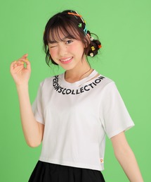 PERSON'S collection（パーソンズコレクション）の「コットン100％　シュールカットオフTシャツ（Tシャツ/カットソー・キッズ）」