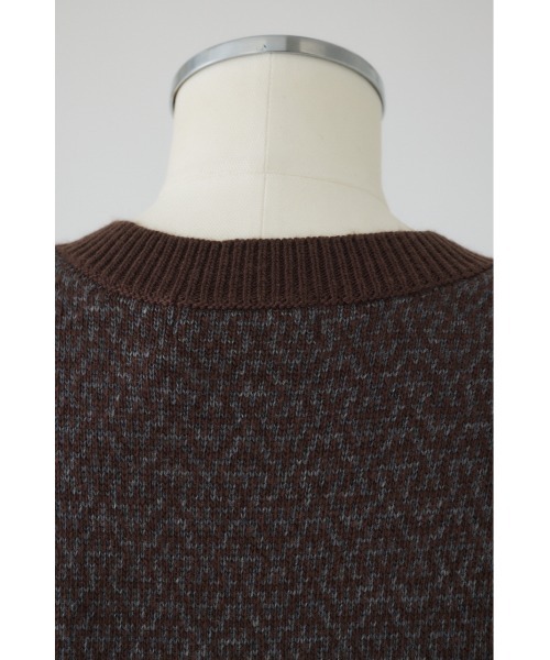 RIM.ARK リムアーク ブラック 変形デザインニットベスト RIM.ARK（リムアーク）の「Classical knit vest クラシカル