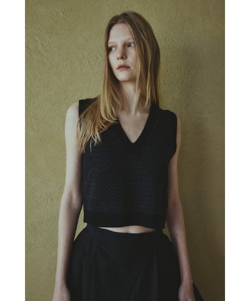 【新品】今期RIM.ARKリムアーク　クラシカルニットベスト　ネイビー RIM.ARK（リムアーク）の「Classical knit vest クラシカル