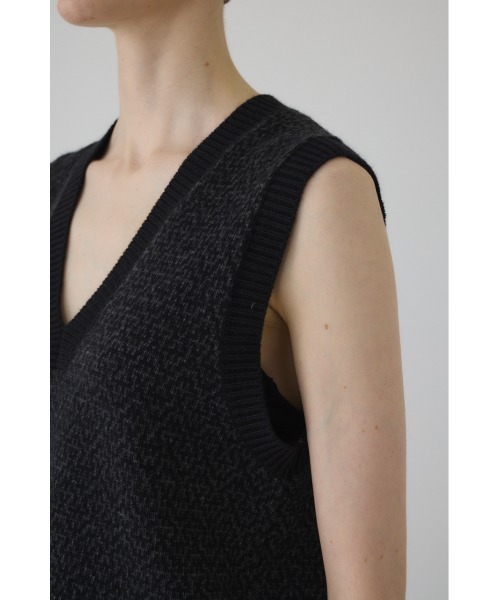 【新品】今期RIM.ARKリムアーク　クラシカルニットベスト　ネイビー RIM.ARK（リムアーク）の「Classical knit vest クラシカル