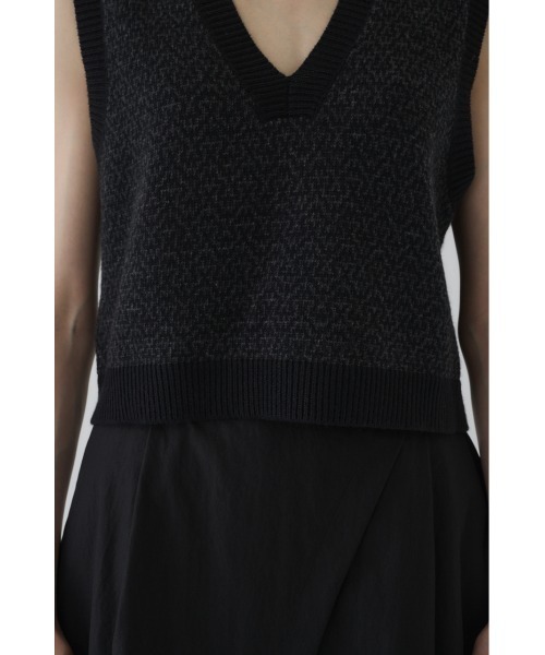 【新品】今期RIM.ARKリムアーク　クラシカルニットベスト　ネイビー RIM.ARK | Classical knit vest (KNITWEAR ) |RIM.ARK ONLINE STORE