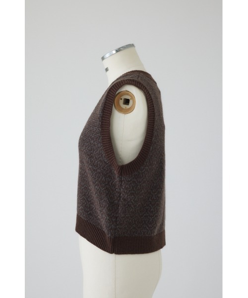 RIM.ARK（リムアーク）の「Classical knit vest クラシカル