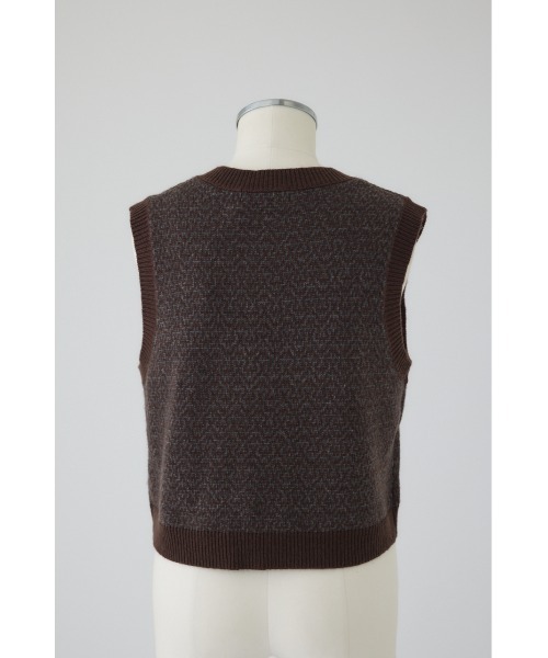 【新品】今期RIM.ARKリムアーク　クラシカルニットベスト　ネイビー RIM.ARK | Classical knit vest (KNITWEAR ) |RIM.ARK ONLINE STORE