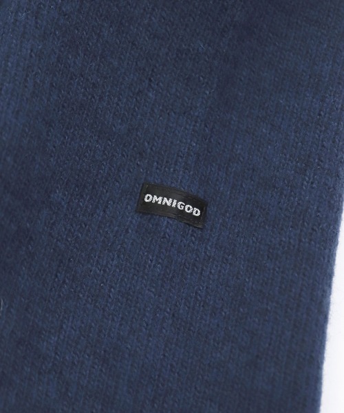 OMNIGOD（オムニゴッド）の「[OMNIGOD womens / オムニゴッド] 接結ウール クルーネックセーター（ニット/セーター・レディース・ネイビー/チャコール/グレー・3/2）」の6枚目の写真