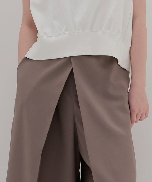 DRESSLAVE(ドレスレイブ)の「amundsen culotte skirt(アムンセンキュロットスカート)(その他パンツ・レディース・ベージュ/ブラック・38)」の5枚目の写真