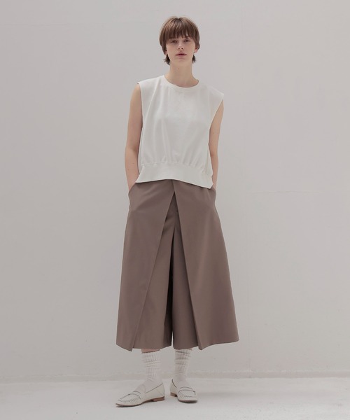 DRESSLAVE(ドレスレイブ)の「amundsen culotte skirt(アムンセンキュロットスカート)(その他パンツ・レディース・ベージュ/ブラック・38)」の16枚目の写真
