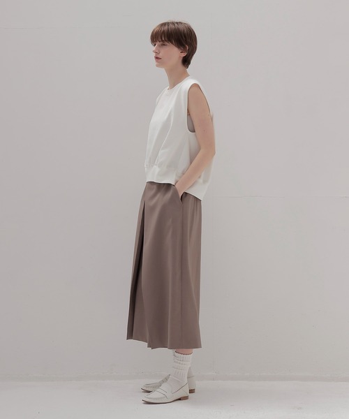 DRESSLAVE(ドレスレイブ)の「amundsen culotte skirt(アムンセンキュロットスカート)(その他パンツ・レディース・ベージュ/ブラック・38)」の17枚目の写真