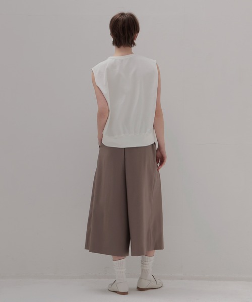 DRESSLAVE(ドレスレイブ)の「amundsen culotte skirt(アムンセンキュロットスカート)(その他パンツ・レディース・ベージュ/ブラック・38)」の18枚目の写真