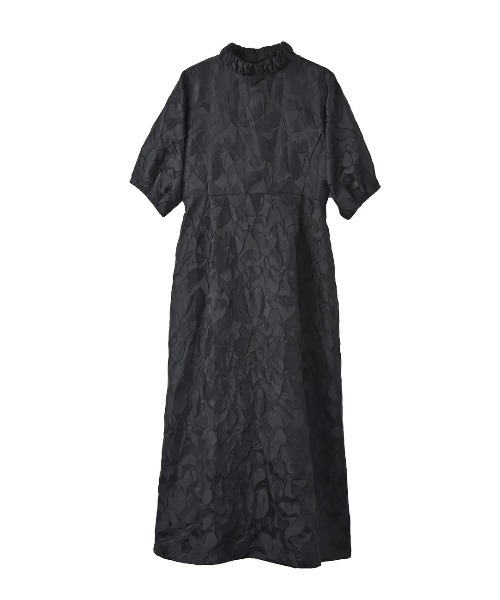 funda mine（ファンダマイン）の「ジャガード袖タックバルーンオケージョンワンピース（ワンピース・レディース・ブラック・02/01）」の11枚目の写真