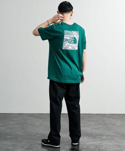 THE NORTH FACE(ザノースフェイス)の「THE NORTH FACE ザ・ノースフェイス M S/S BOX NSE CELEBRATION TEE バックプリントグラフィックロゴ半袖Tシャツ(Tシャツ/カットソー・メンズ・ホワイト/ブラック/グリーン/ブルー・XL/L/M/S)」の22枚目の写真