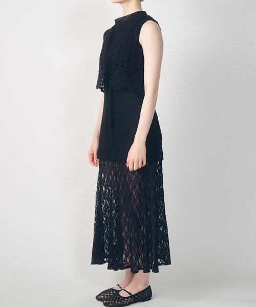 ストレッチレースマキシドレス / Stretch Lace Maxi Dress