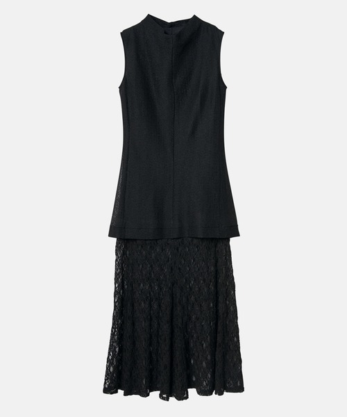 LE CIEL BLEU（ルシェルブルー）の「ストレッチレースマキシドレス / Stretch Lace Maxi Dress（ワンピース・レディース・ブラウン/オフホワイト/ブラック・36/38）」の18枚目の写真