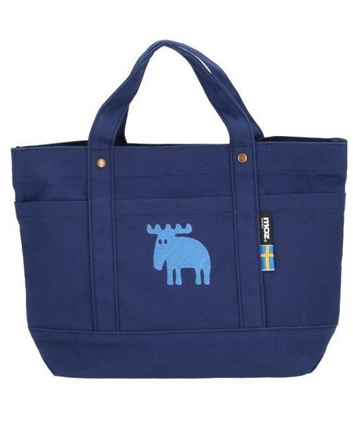 moz(モズ)の「moz 帆布 トートバッグ Mサイズ(トートバッグ・レディース・ホワイト系その他/ホワイト系その他2/ブラック/アイボリー/グレー/キャメル/ネイビー・FREE)」の6枚目の写真