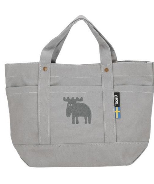 moz(モズ)の「moz 帆布 トートバッグ Mサイズ(トートバッグ・レディース・ホワイト系その他/ホワイト系その他2/ブラック/アイボリー/グレー/キャメル/ネイビー・FREE)」の5枚目の写真
