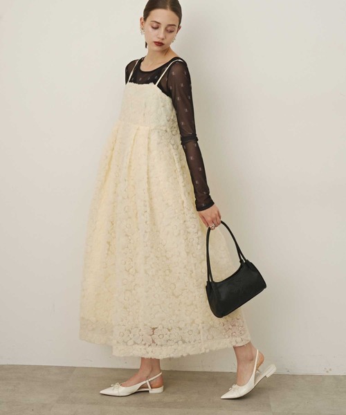 VIOLETTA（ヴィオレッタ）の「型押しスクエアハンドバッグ（ハンドバッグ・レディース・アイボリー/ブラック/ブラウン・FREE）」の11枚目の写真